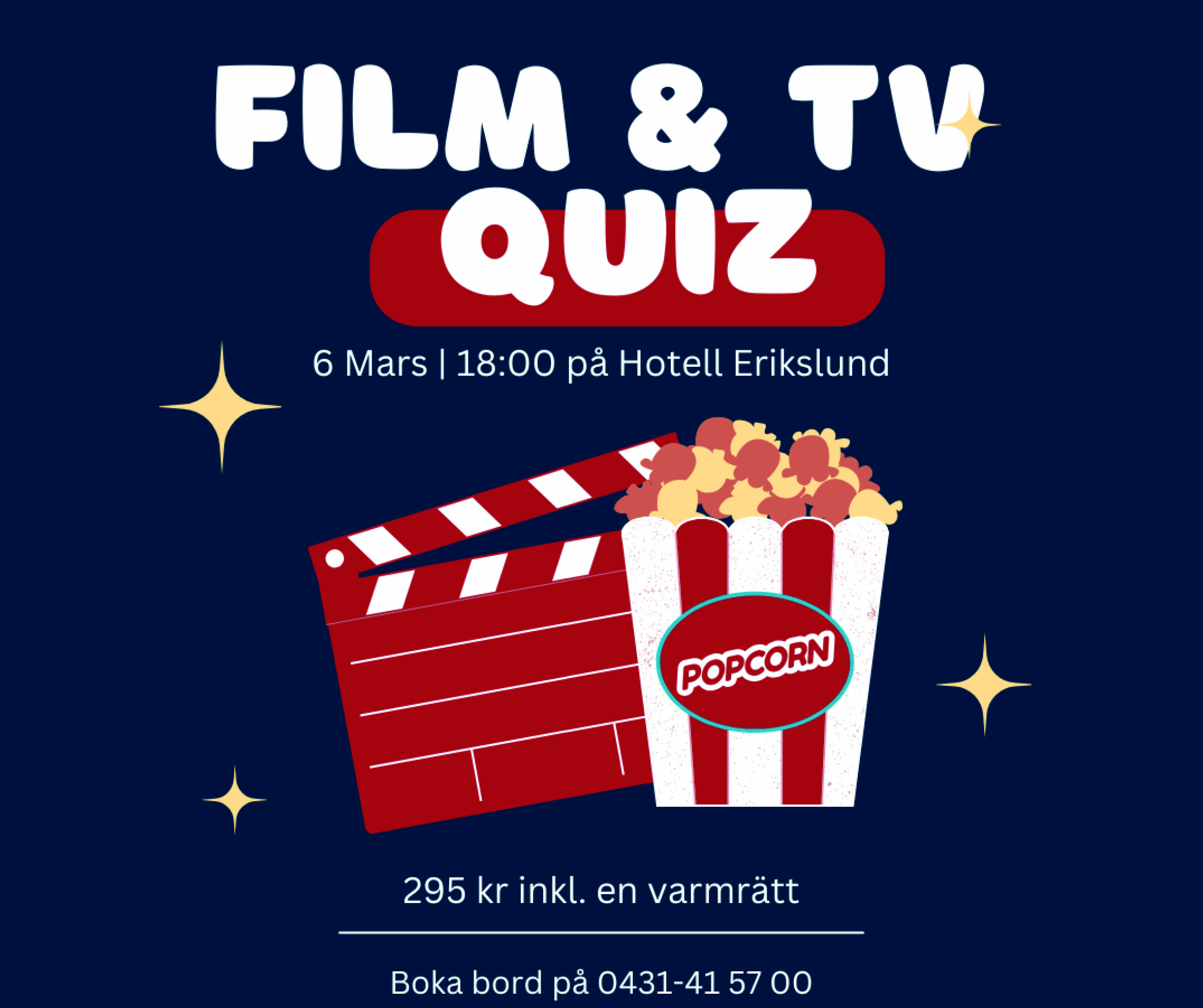 Film & Tv Quiz Hotell Erikslund